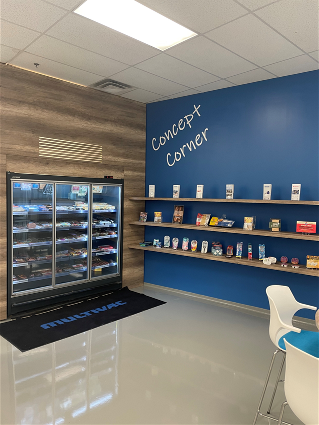 MULTIVAC Concept Corner Display Area