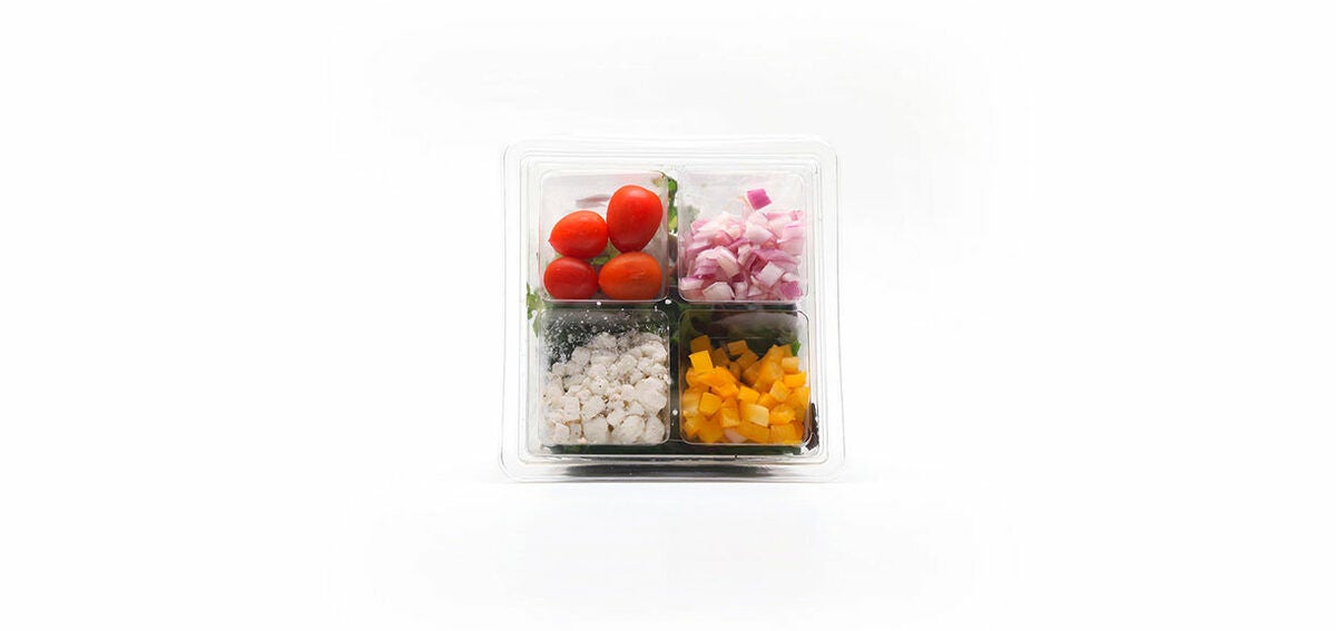 MULTIVAC Packaging Fresh Vegetable Tray Display