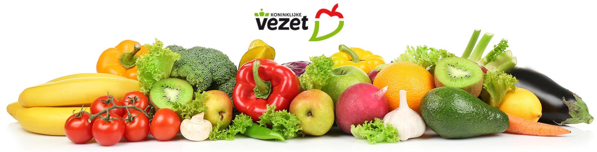 Fresh Vegetables and Fruits Display