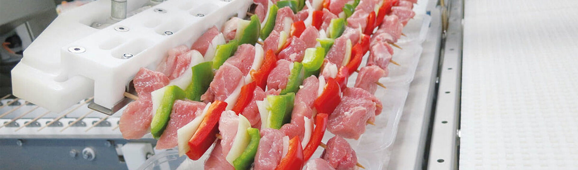 MULTIVAC Meat Skewer Packaging Machine Display