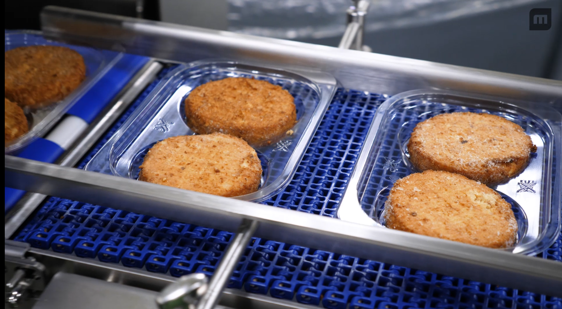 MULTIVAC Food Packaging Machine with Patties