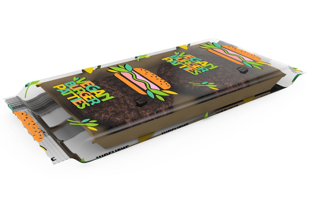 Vegan Burger Packaging by MULTIVAC