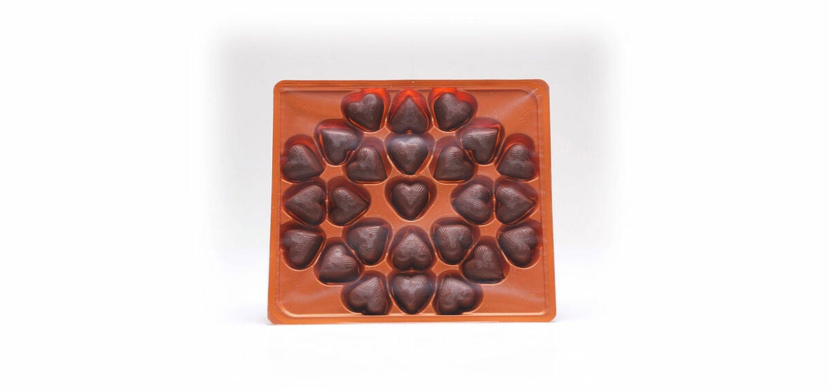 MULTIVAC Packaging Heart-Shaped Chocolate Tray