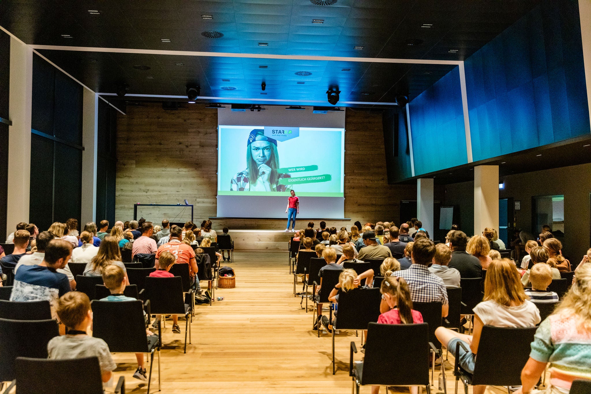 Conference Presentation with Audience