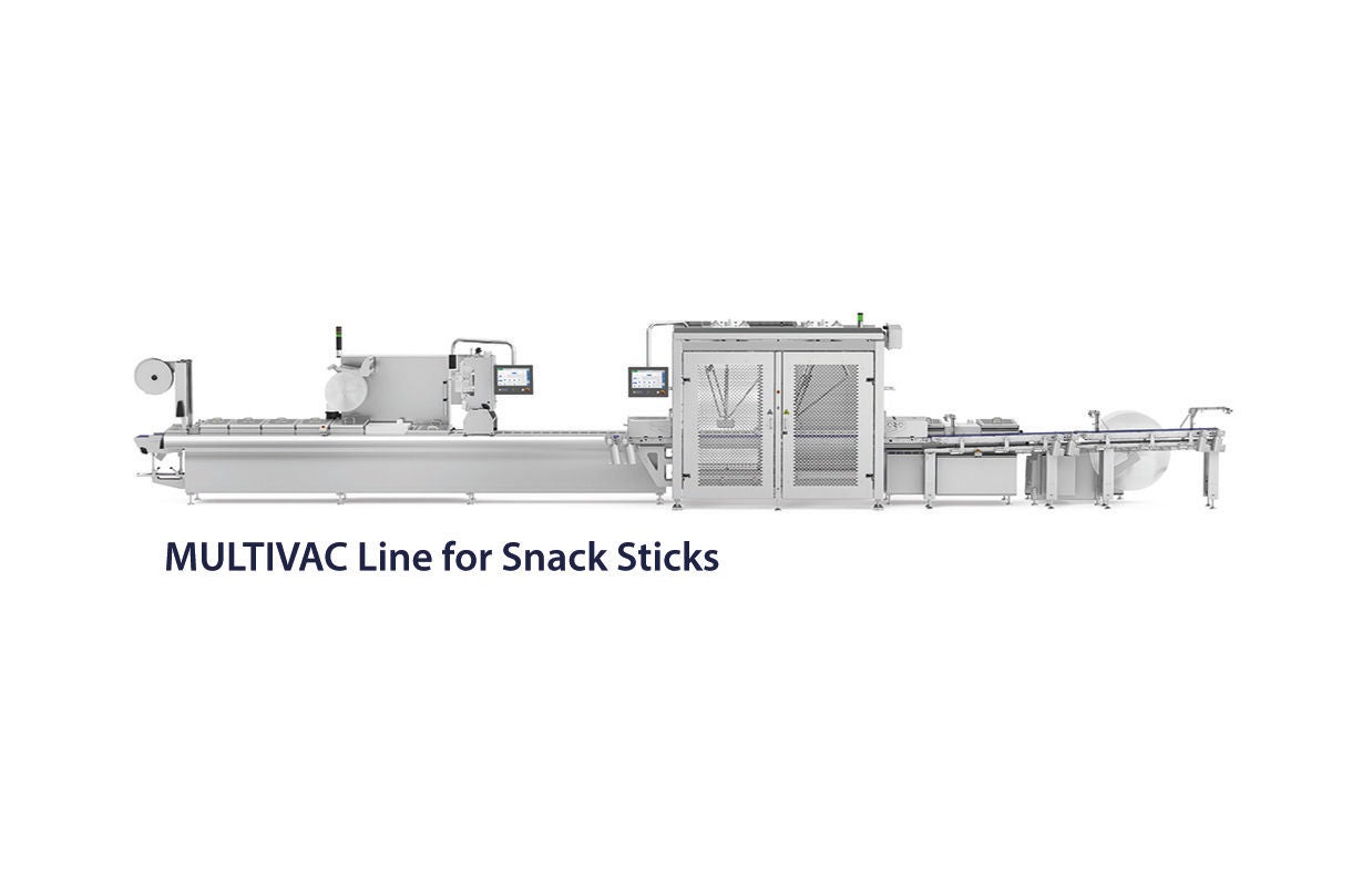 MULTIVAC Line Solution for Snack Sticks