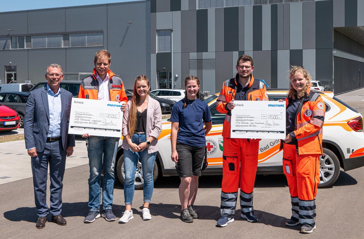 MULTIVAC Charity Event with Red Cross Donation