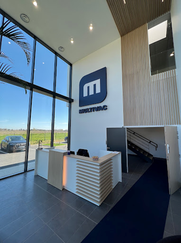 MULTIVAC Office Reception Area Design