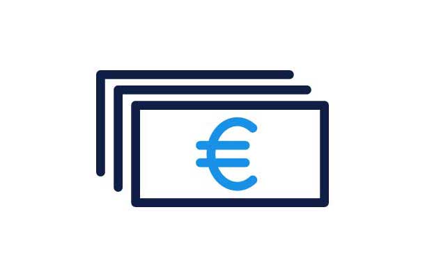 Euro Currency Symbol Illustration