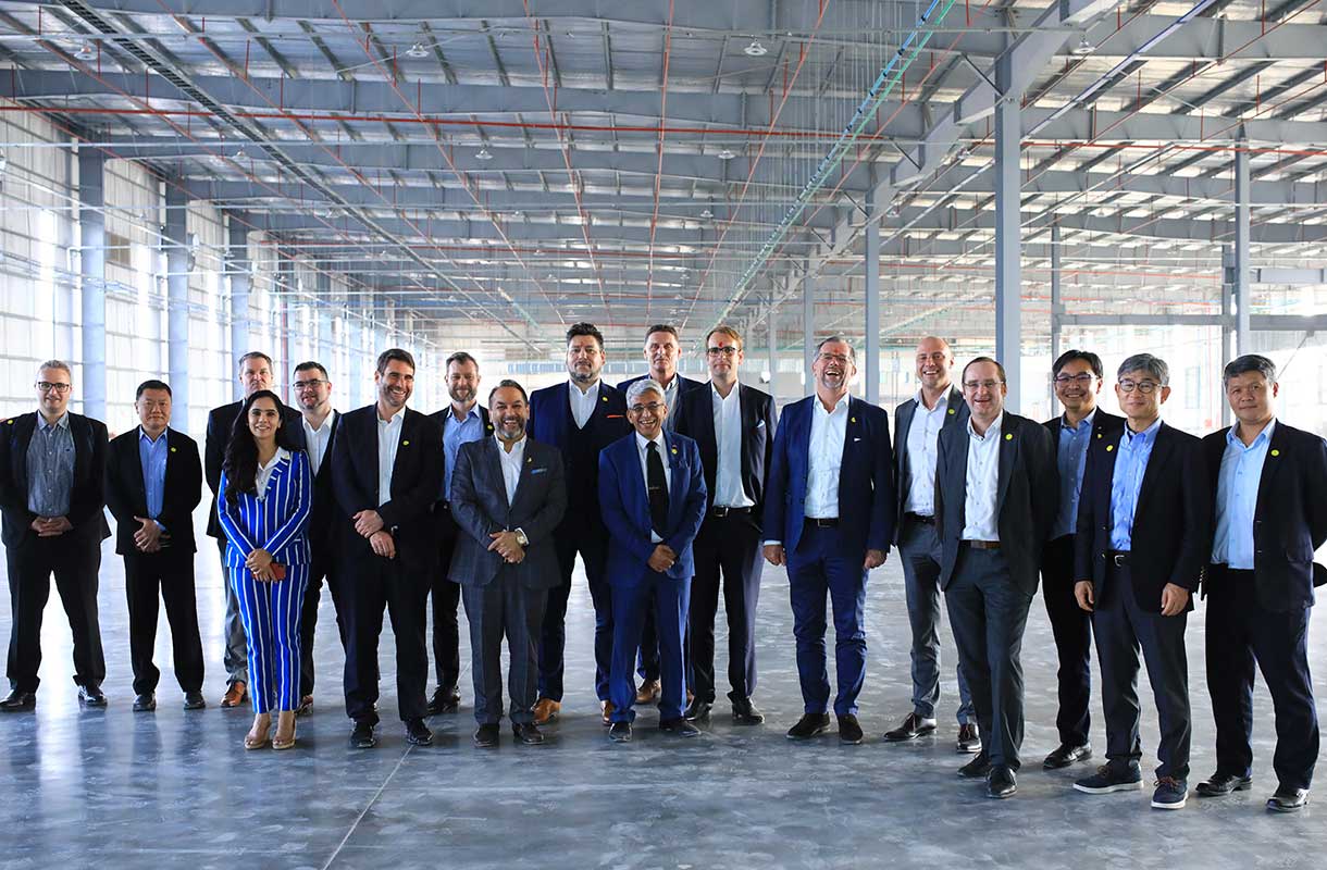Factory Opening Ceremony Group Photo