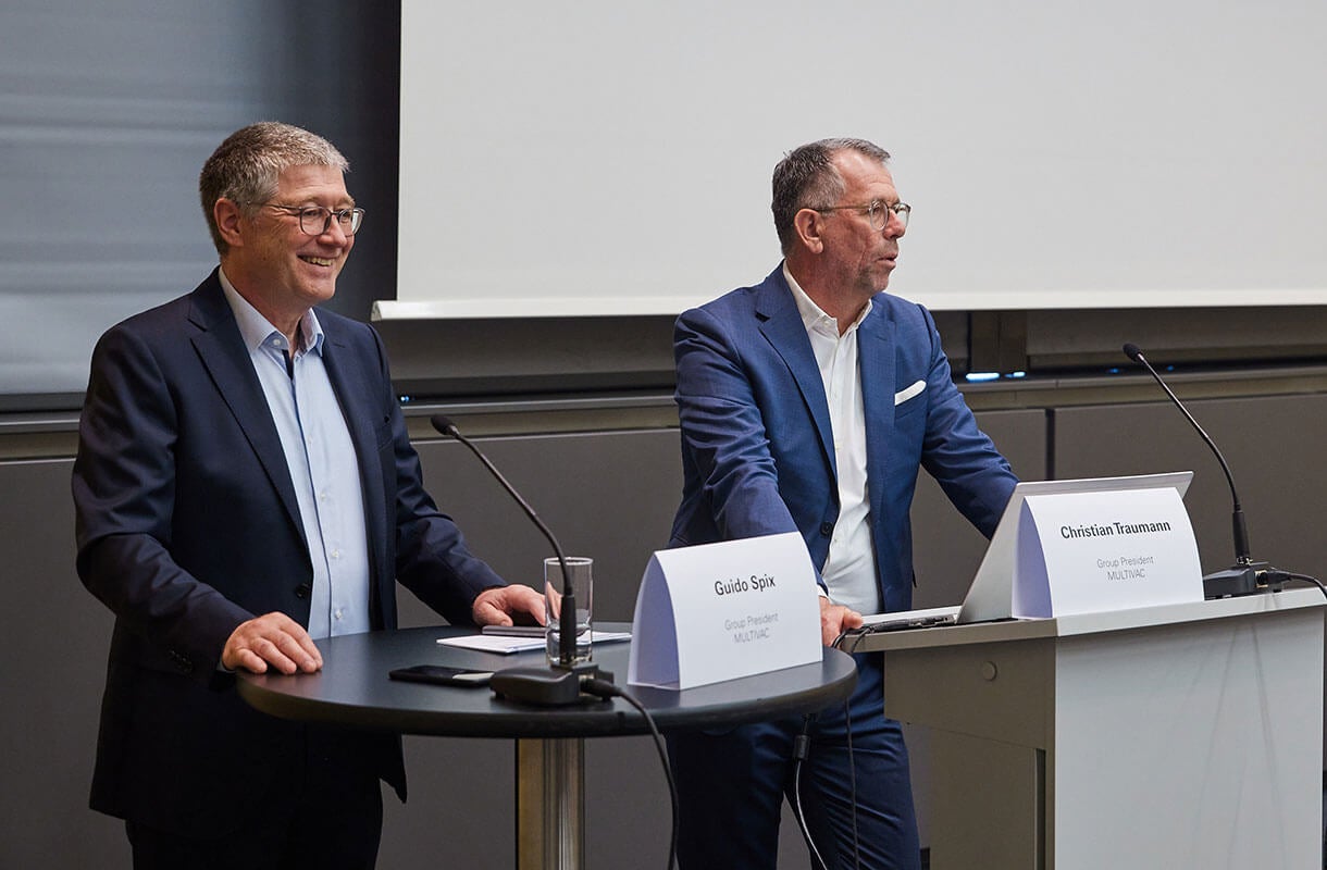 Business Presentation with MULTIVAC Executives