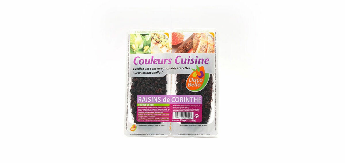 MULTIVAC Packaging Raisins de Corinthe Display