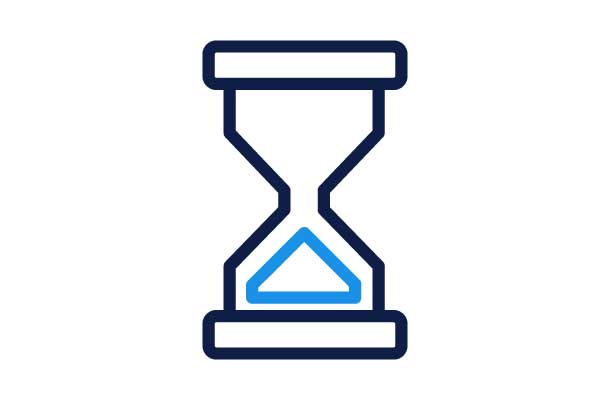 MULTIVAC Packaging Machine Hourglass Icon