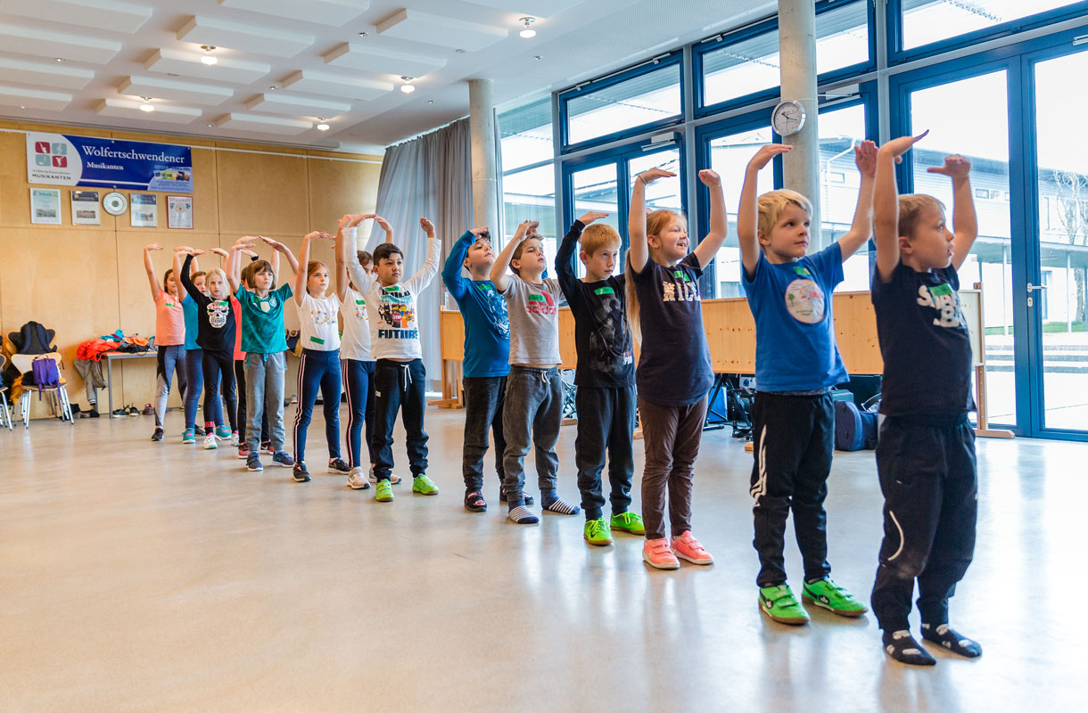 Children's Dance Class Activity Indoors